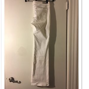 AG white denim